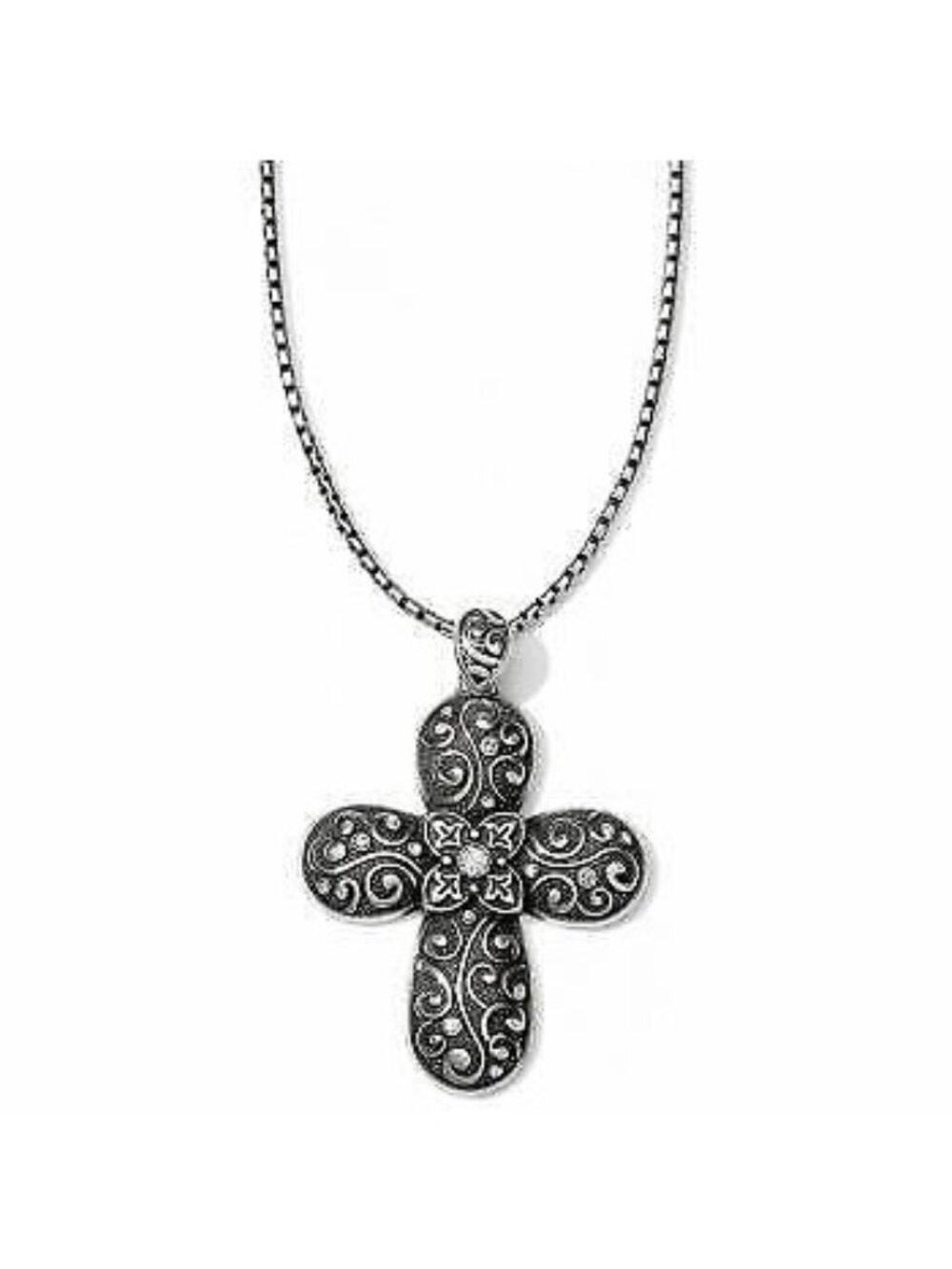 Brighton VINES CROSS  Convertible  Necklace NWT $78